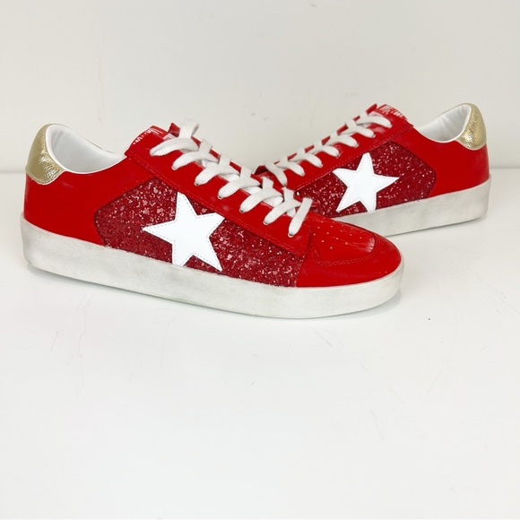Mi.iM Shoes - Mi.iM Skylar Star Sneaker Red Size 10